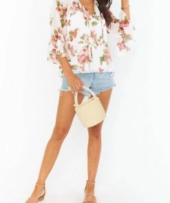 Outlet 🧨 Show Me Your Mumu Viola Top in Rosie Posie for 👩 women 🧨