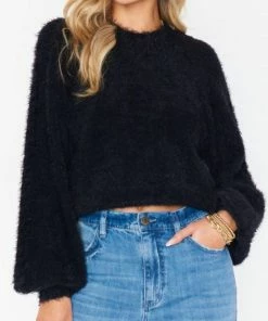 Best Pirce π Show Me Your Mumu Vienna Sweater in Black for π© women π₯