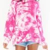 Discount 🌟 Show Me Your Mumu Oaklyn Sweater in Pink Tie Dye Knit for 👩 women 😍