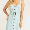 New 👍 Show Me Your Mumu Lilith 👗 Dress in Blue Dusty for 👩 women 😀