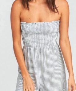 Promo π Show Me Your Mumu Leni Romper in Everyday Stripe for π© women π₯