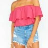 Discount 🧨 Show Me Your Mumu Chiquita Top in Pink Punch for 👩 women 🥰