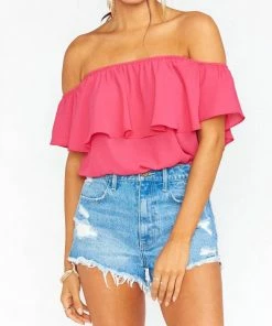 Discount 🧨 Show Me Your Mumu Chiquita Top in Pink Punch for 👩 women 🥰