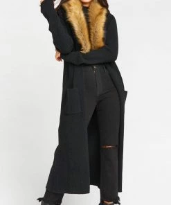 Flash Sale 🔔 Show Me Your Mumu Lombardi Long Cardi in Black for 👩 women 👏