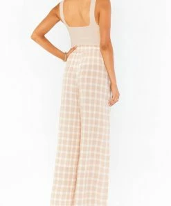 Promo 💯 Show Me Your Mumu Roitman Pants in Cream Plaid for 👩 women 🎉 -Show Me Your Mumu Sales 2195ed0cafb444e889ebf5142291ac90 d3a3a0e0 61e0 4f5c 845b 7be7db163f8b 1080x