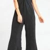 Best Pirce 🤩 Show Me Your Mumu Daniella Jumpsuit in Ripple Scrunch Black for 👩 women 👍