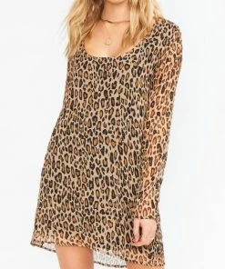 Hot Sale 👏 Show Me Your Mumu Nakita 👗 Dress in Cheetah Fever Beading for 👩 women 🧨