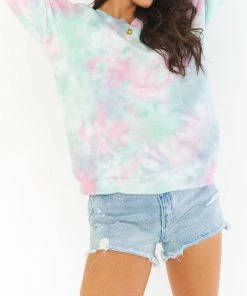 Best reviews of 🔥 Show Me Your Mumu Scotty Sweatshirt in Marina Tie Dye for 👩 women 😍