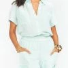 Budget 👏 Show Me Your Mumu Disilvio Shorts in Mint Linen for 👩 women ⭐