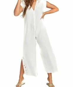 Cheap π₯° Show Me Your Mumu Aussie Jumpsuit in Lace Embroidery for π© women β€οΈ