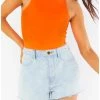 Outlet ✔️ Show Me Your Mumu Best Bodysuit Top in Neon Orange for 👩 women 👍