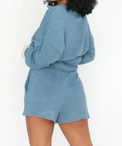 Brand new 🧨 Show Me Your Mumu Gio Shorts in Dusty Blue Knit for 👩 women 🌟 -Show Me Your Mumu Sales 417e9578ce2b4680b40b7effa5447686 1080x