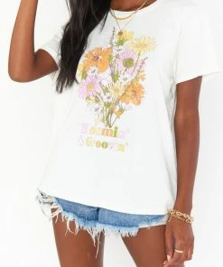 New ⭐ Show Me Your Mumu Thomas Tee Top in Bloomin for 👩 women 🤩