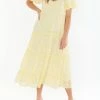 Best reviews of ✔️ Show Me Your Mumu Odette Midi 👗 Dress in Yellow Daisy for 👩 women 💯