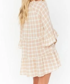 Hot Sale 👏 Show Me Your Mumu Viola Mini 👗 Dress in Cream Plaid for 👩 women 👏 -Show Me Your Mumu Sales 5684130f285e46ccb91b0dc432f84f3b 1080x
