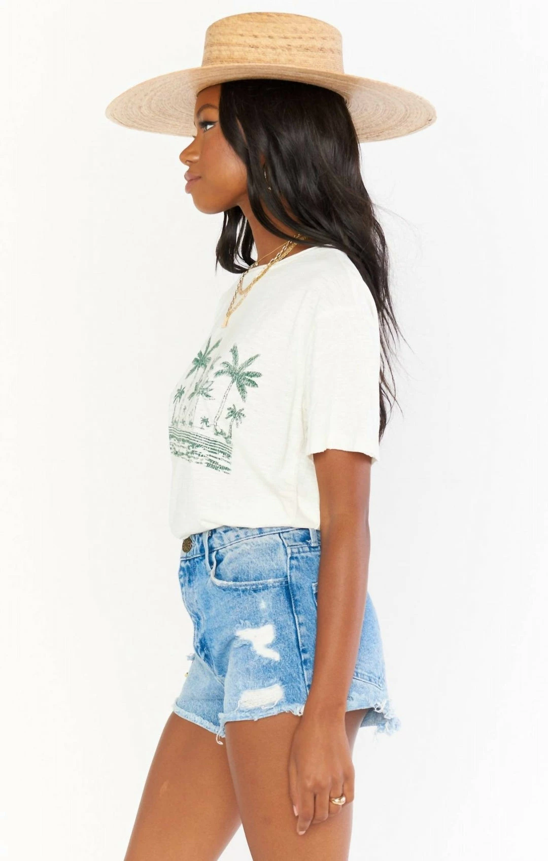 Best reviews of π Show Me Your Mumu Cooper Tee in Palm Graphic for π© women β 2 Best reviews of π Show Me Your Mumu Cooper Tee in Palm Graphic for π© women β - Image 2