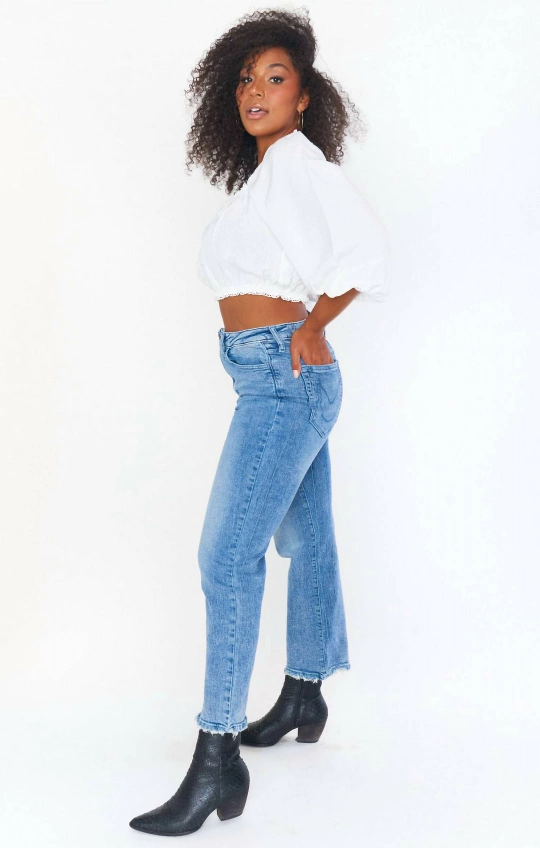 Deals π₯° Show Me Your Mumu Manhattan Straight π Jeans in Blue Stone for π© women π― 3 Deals π₯° Show Me Your Mumu Manhattan Straight π Jeans in Blue Stone for π© women π― - Image 3