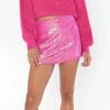 Cheap 🛒 Show Me Your Mumu All Night Skort in Pink Disco Sequin for 👩 women 💯