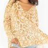 Hot Sale ✨ Show Me Your Mumu Cliffside Sweater in Sandy Cheetah for 👩 women 😍