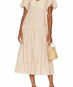 Best deal 🧨 Show Me Your Mumu Odette Midi 👗 Dress in Ditsy Daisy for 👩 women 😀