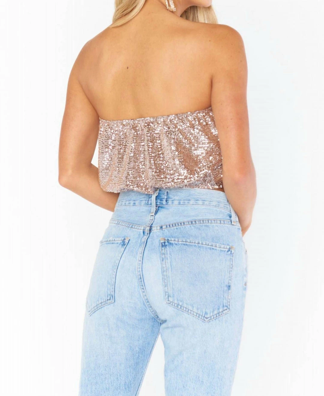 Outlet π Show Me Your Mumu Teeny Tube Top in Silver Confetti for π© women 𧨠2 Outlet π Show Me Your Mumu Teeny Tube Top in Silver Confetti for π© women 𧨠- Image 2