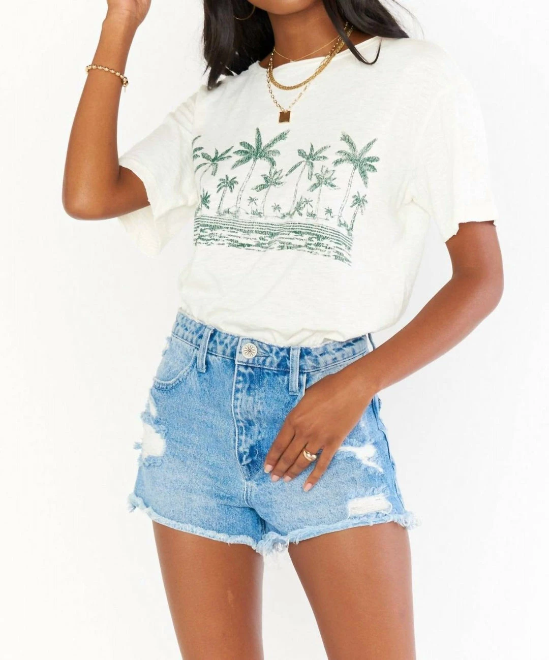 Best reviews of π Show Me Your Mumu Cooper Tee in Palm Graphic for π© women β 1 Best reviews of π Show Me Your Mumu Cooper Tee in Palm Graphic for π© women β