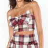 Best deal ⭐ Show Me Your Mumu Bow Top in Winter Plaid for 👩 women 🤩