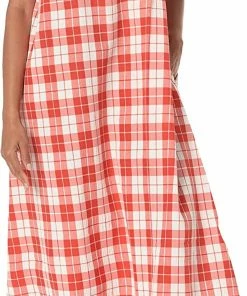 Cheapest 😉 Show Me Your Mumu Oasis Midi 👗 Dress in Picnic Plaid for 👩 women 🌟