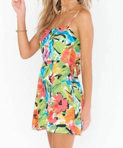 Budget 🔔 Show Me Your Mumu Lauren Tie Mini 👗 Dress in Mimosa Blooms for 👩 women 🧨 -Show Me Your Mumu Sales a742684c06344e669af9b5e607dad316 1080x