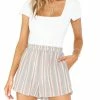 Brand new ✔️ Show Me Your Mumu Andi Shorts in Canyon Stripe for 👩 women 🎉