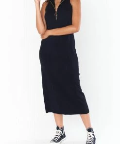 Best deal 🔔 Show Me Your Mumu Charlie Zip 👗 Dress in Black for 👩 women 🔥