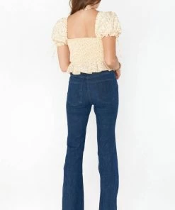 Brand new 🔥 Show Me Your Mumu Hawn Bell Jean in Downpour for 👩 women ✨ -Show Me Your Mumu Sales bc3537253bcd402e88ac5056c31ceb7c 1080x