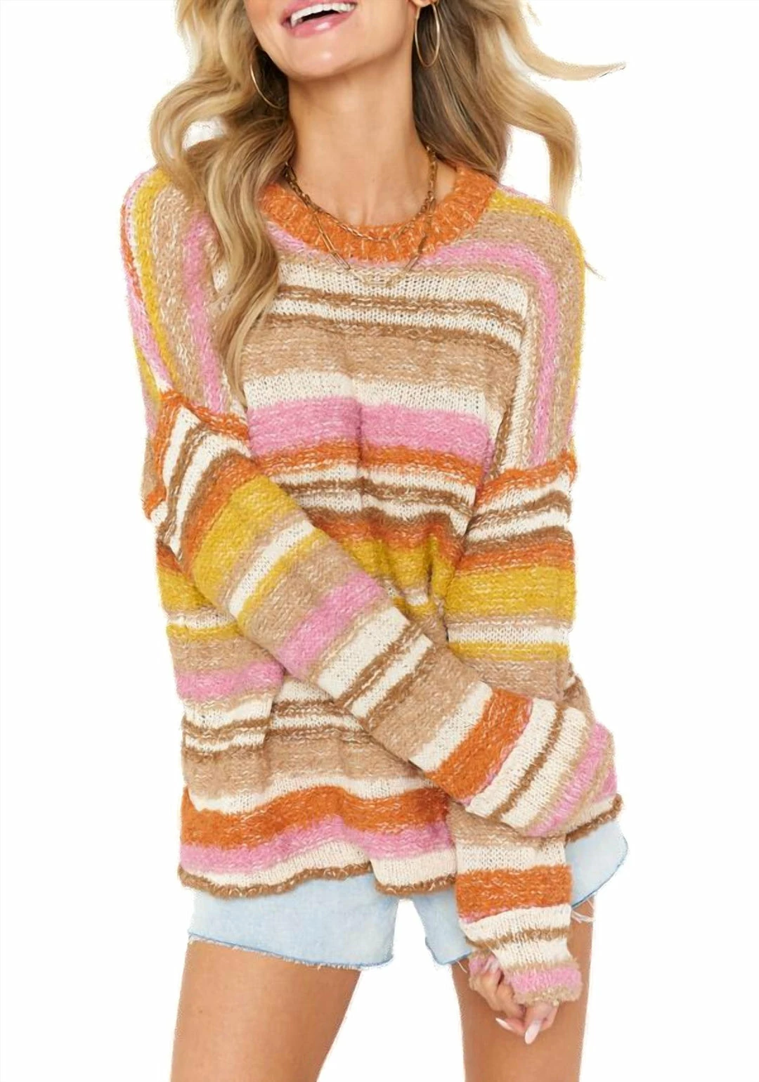 Discount π Show Me Your Mumu Sue Cuffed Sweater in Multi for π© women π₯ 1 Discount π Show Me Your Mumu Sue Cuffed Sweater in Multi for π© women π₯