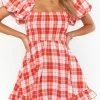 Discount 🔔 Show Me Your Mumu Colvin Mini 👗 Dress in Picnic Plaid for 👩 women 🥰