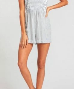Promo 🛒 Show Me Your Mumu Leni Romper in Everyday Stripe for 👩 women 🔥 -Show Me Your Mumu Sales caf5a096019f44c7ac75a2bce4f603f3 1080x