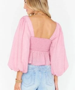 Deals 🛒 Show Me Your Mumu Angelique Top in Blush for 👩 women 😀 -Show Me Your Mumu Sales cbacd7a744de4eecad33a81d68106e38 1080x