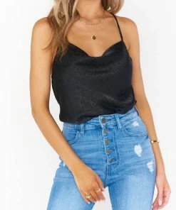 New 🔔 Show Me Your Mumu Diane Bodysuit in Black Cheetah for 👩 women ⌛