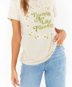 Outlet ⌛ Show Me Your Mumu Thomas Tee in Friends Like Flowers Graphic for men 🔥