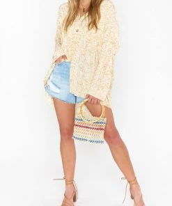 Hot Sale 🎉 Show Me Your Mumu Johns Button Down 👚 Shirt in Snake for 👩 women 👍