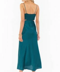Hot Sale 🛒 Show Me Your Mumu Codie Cut Out 👗 Dress in Jade Luxe Satin for 👩 women 🥰 -Show Me Your Mumu Sales f05b28f1379847abb2e4c049913edde9 1080x