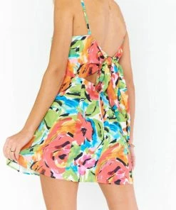 Budget 🔔 Show Me Your Mumu Lauren Tie Mini 👗 Dress in Mimosa Blooms for 👩 women 🧨 -Show Me Your Mumu Sales f48f613edef74f9abbaf17678aa66c8e 1080x