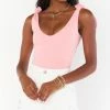 Promo ⌛ Show Me Your Mumu Kylo Bodysuit in Blush for 👩 women ❤️