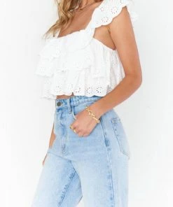 Wholesale ❤️ Show Me Your Mumu Girly Top in White Eyelet for 👩 women 🌟 -Show Me Your Mumu Sales f8c1c784a22a44a991622051ac2bfde4 1080x