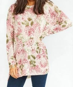 Best Sale π€© Show Me Your Mumu Bonfire Sweater in Hydrandgea Blooms Knit for π© women β