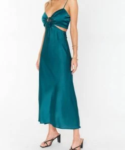 Hot Sale 🛒 Show Me Your Mumu Codie Cut Out 👗 Dress in Jade Luxe Satin for 👩 women 🥰 -Show Me Your Mumu Sales fe17326453b44978ad67445dfef811fe 1080x