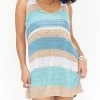 Deals 👍 Show Me Your Mumu ☀️ Summerly Mini 👗 Dress in Mermaid Crochet for 👩 women 💯